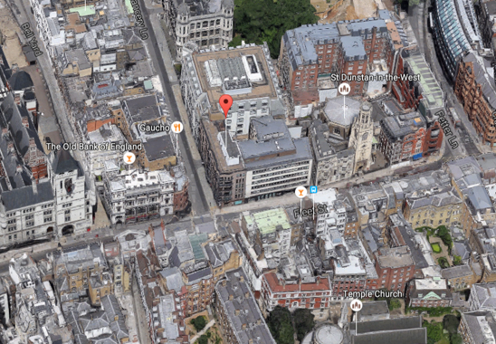 1 Chancery Lane - Aerial View
